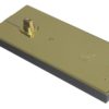 Rutland TS.7003NHO.DAX.PB Non Hold Open Floor Spring & Back Check c/w Cover Plate Polished Brass