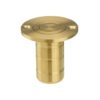 Zoo Hardware ZAS14A-PVDSB Dust socket for flush bolt-to Suit Wood - Satin Brass Finish