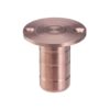 Zoo Hardware ZAS14A-TRG Dust socket for flush bolt-to Suit Wood - Rose Gold Finish