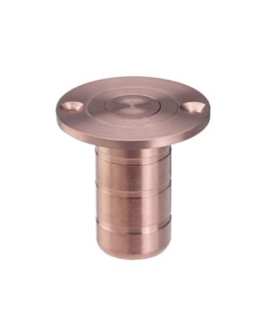 Zoo Hardware ZAS14A-TRG Dust socket for flush bolt-to Suit Wood - Rose Gold Finish