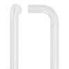 Zoo Hardware 19mm X 300mm Back To Back Pull Handle Set (With Grub Screws)- Rosso - Powder Coated Matt White ZCSD300-GS-PCW
