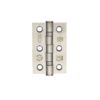 Zoo Hardware Door Hinges Stainless Steel Ball Bearing Grade 7 Certifire UKCA/CE 76mm Polished Stainless Steel