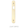 Zoo Hardware ZLAP12R-PCB Spare Radius Acc Pk for UK Upright Latch - Contains Forend, Strike & Screws - Powder Coated Black