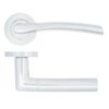 Zoo Hardware ZPA100-CP Andorra Door Handle on Rose Polished Chrome
