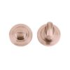 Zoo Hardware ZPZ004-TRG Turn and Release with Escutcheon (50mm Dia.) Rose Gold