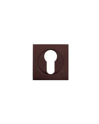 Zoo Hardware ZPZSQ001-ETB Square Escutcheon - Euro Profile Pvd Bronze