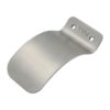 Zoo Hardware ZS-HFP001PFF-SSS Hands Free Pull Face Fixed Side - Pressed Body Satin Stainless Steel