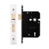 Zoo Hardware ZUKS576PVDKA 5 Lever Sash Lock - 76mm C/W PVD Forend and Strike - Keyed Alike