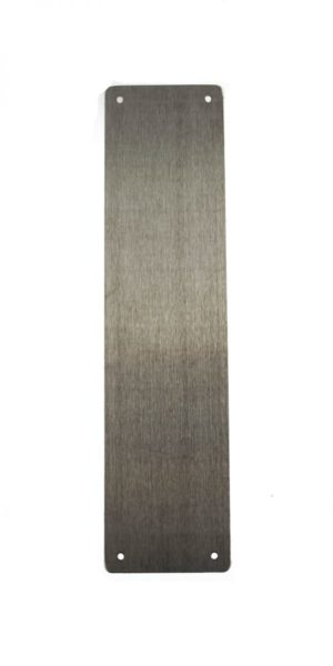 Atlantic Finger Plate Pre drilled with screws 700mm x 85mm - Satin Stainless Steel AFP70085SSS