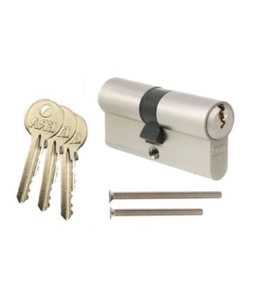 ERA British Standard Kitemarked 6 Pin Euro Profile Double Door Cylinder 35/35 70mm Polished Chrome Keyed Alike