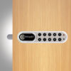 CODELOCKS KL1000 G3 Electronic Kitlock Cabinet Lock S/Grey Chrome Right Hand