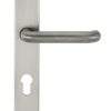 CleanTouch Anti-Bac RTD Safety Lever on Round Euro Backplate - Satin Chrome