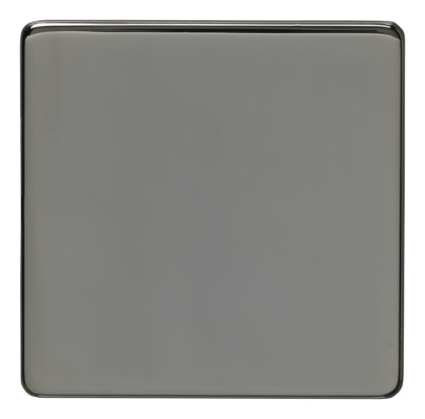 Eurolite Efbn1B Single Blank Enhance Flat Black Nickel Plate