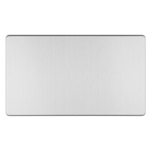 Eurolite Concealed 3mm Double Blank - Stainless Steel
