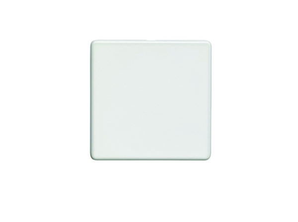 Eurolite Ecw1B Single Blank Flat Concealed White Plate