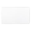 Eurolite Ecw2B Double Blank Flat Concealed White Plate