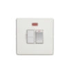 Eurolite Ecwswfnw 13Amp Switched Fuse Spur With Neon Flat Concealed White Plate White Rocker