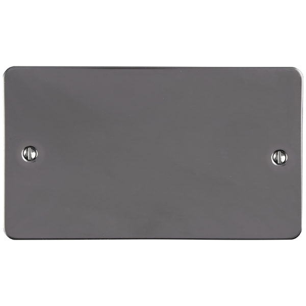 Eurolite Efbn2B Double Blank Enhance Flat Black Nickel Plate