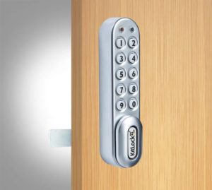 CODELOCKS KL1000 Plus Electronic Kitlock Cabinet Lock Silver Grey