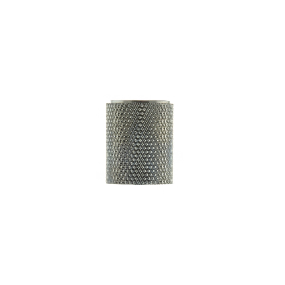 Millhouse Brass Watson Cylinder Knurled Cabinet Knob on Concealed Fix - Polished Chrome MHCK1820PC