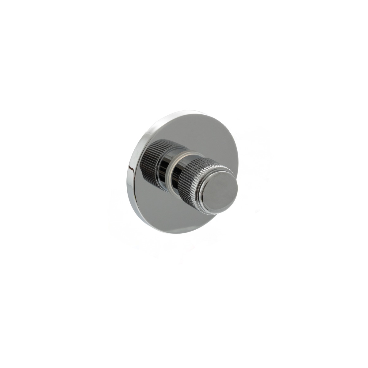 Millhouse Brass Linear WC Turn and Release on 5mm Slimline Round Rose - Polished Chrome MHSRLWCPC
