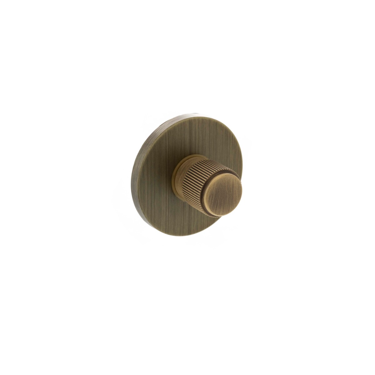 Millhouse Brass Linear WC Turn and Release on 5mm Slimline Round Rose - Yester Bronze MHSRLWCYB