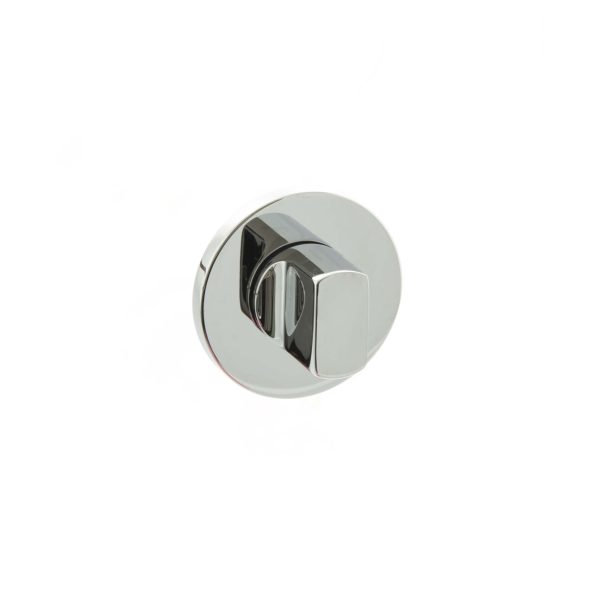 Millhouse Brass WC Turn and Release on 5mm Slimline Round Rose - Polished Chrome MHSRWCPC