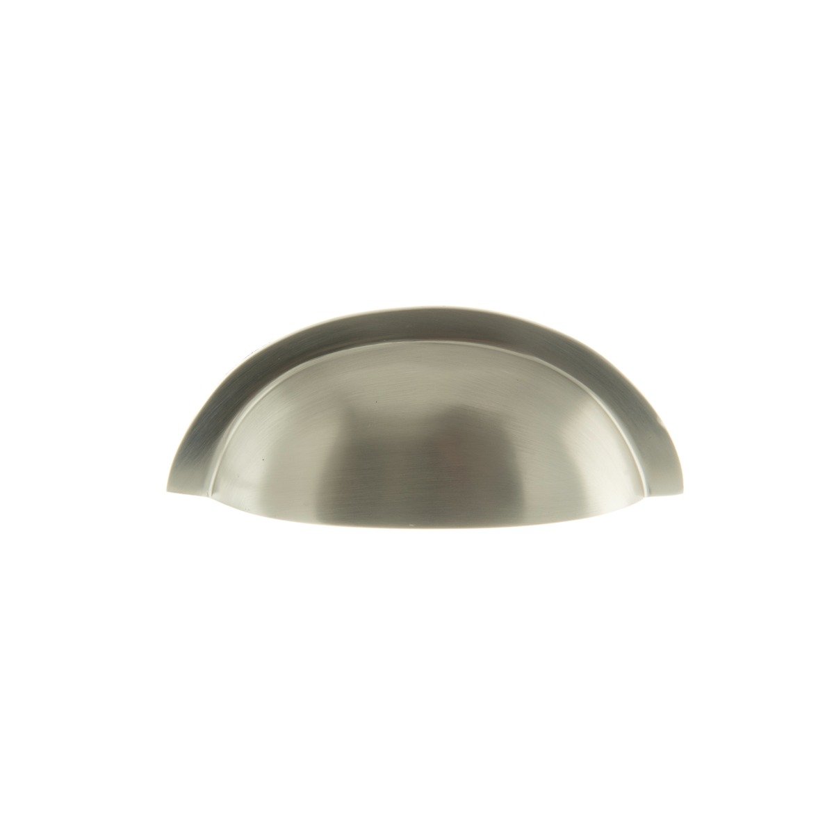 Old English Winchester Solid Brass Cabinet Cup Pull on Concealed Fix - Satin Nickel OEC1176SN