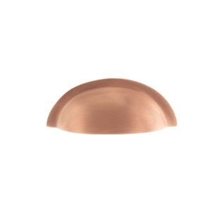 Old English Lincoln Solid Brass Victorian Knob 32mm on Concealed Fix - Urban Satin Copper OEC1232USC