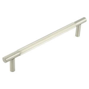 Venice Linear Knurled 300x19mm Satin Nickel Pull Handle