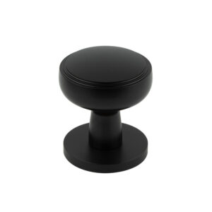 Classic Matt Black Mortice Knob