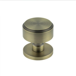 Step Antique Brass Mortice Knob