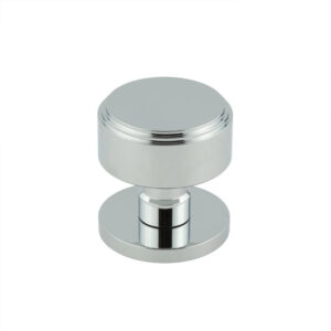 Step Polished Chrome Mortice Knob