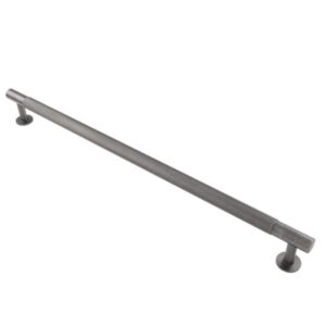 Knurled Pull Handles - Anthracite, 320mm Centres, 350mm Overall, 37mm Projection
