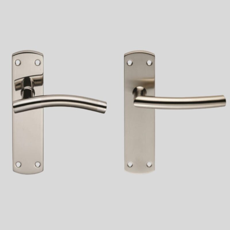 Satin Steel Door Handles