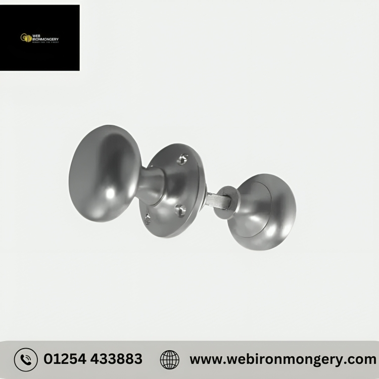 Satin Chrome Door Knobs