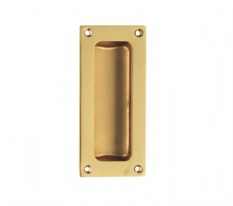 Brass flush pull handles