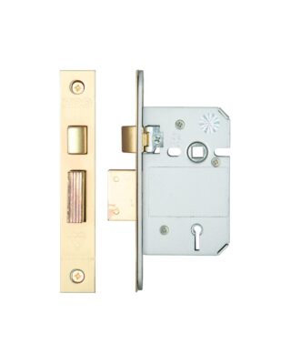 Zoo Hardware British Standard 5 Lever Sash Lock (64Mm Or 76Mm), Pvd Stainless Brass