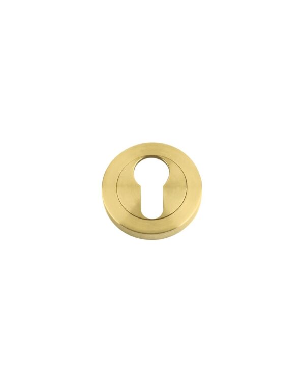 Zoo Hardware Stanza Euro Profile Escutcheon, 50mm screw on rose dia