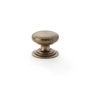 25mm Rnd Cup Knob Integral Stepped Rose