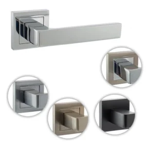 Square Rose Door Handles