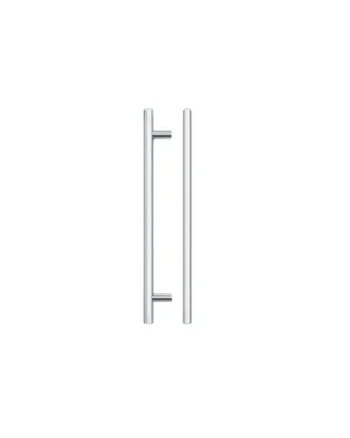 Zoo Hardware TDFPT-192-252MB T Bar Cabinet handle 192mm CTC, 252mm Total length Matt Black Finish