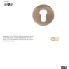 Stainless Steel Escutcheon