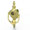 Door Knocker and Viewer Set, Urn Style (Includes Intumescent)