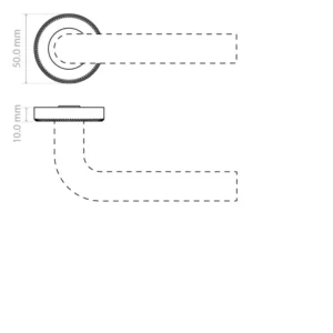 Spare Tempo Lever Round Rose Pack