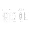 Radiused Accessory Packs for Heavy Duty Tubular Latches