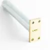 Concealed Door Closer with Rectangular Plate