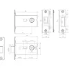 Box Deadbolts 76mm