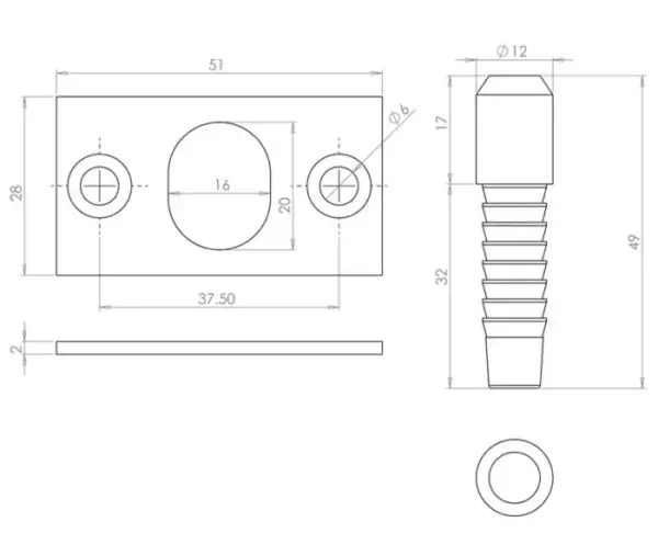 Hinge Bolts
