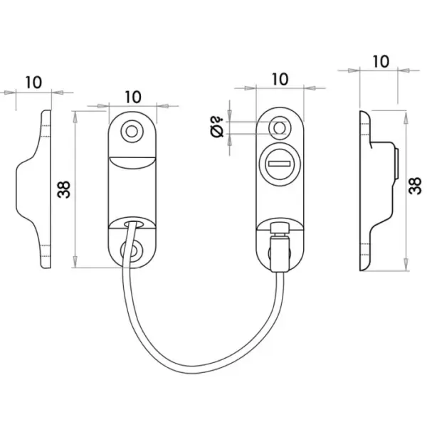 Cable Window Restrictor